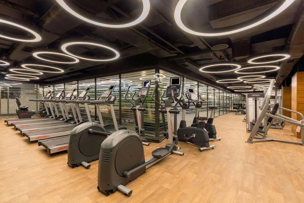 Equipped gym